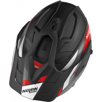 N70-2 X Grandes Alpes Crossover Helmet Black/Red (020)