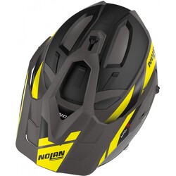 N70-2 X Grandes Alpes Crossover Helmet Grey/Yellow - XS