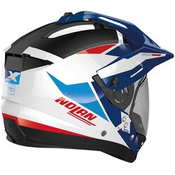 Casco Crossover N70-2 X Stunner N-Com Blanco/Azul - XS