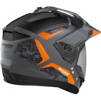 N70-2 X Torpedo N-Com Crossover Helmet Grey/Orange (044)