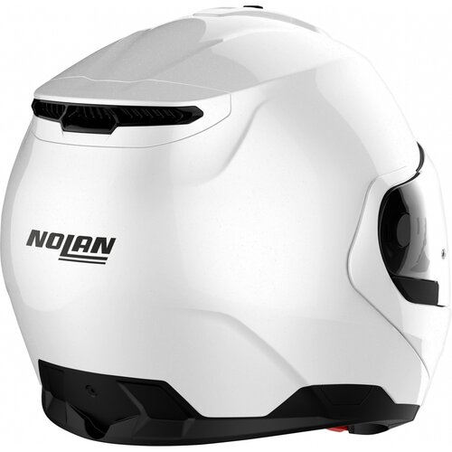 Nolan Casque Modulable N100-6 Classic N-Com Blanc (005)
