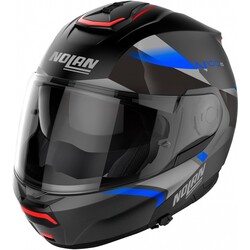 N100-6 Paloma N-Com Modular Helmet Black/Blue - M