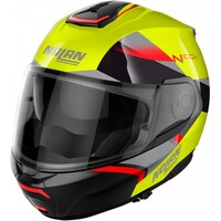 Casque Modulable N100-6 Paloma N-Com Jaune Fluo (027)