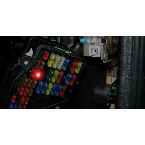 Lampa Smart-Led Flachsicherungen mit Durchgebrannter Sicherung LED 5A, 6 Stk., 12/32V