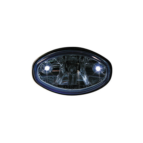 Lampa Fendinebbia Felix con luce di posizione LED, coppia, H3 12V 55W, omologato E11, blu