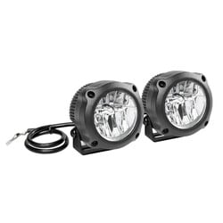 Max-Lum 2 LED Faros Antiniebla, Par, 12V 10W, 740 lm, 6000K, E-Mark R19