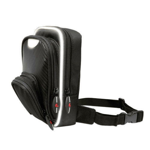 Lampa T-Maxter Motorrad Beintasche, 3 Taschen, 1680D Polyester