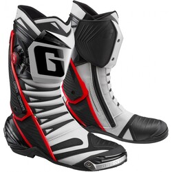 GP1 EVO Racing Boots Nardo Grey/Red - EU 41