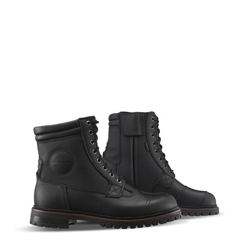 Gaerne G-Stone Gore-Tex Botas Café Racer Negras, CE EN 13634 - Talla EU 43