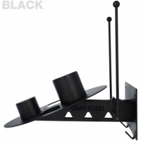 X7 Helmet & Gear Wall Mount, Steel, 7 Storage Options