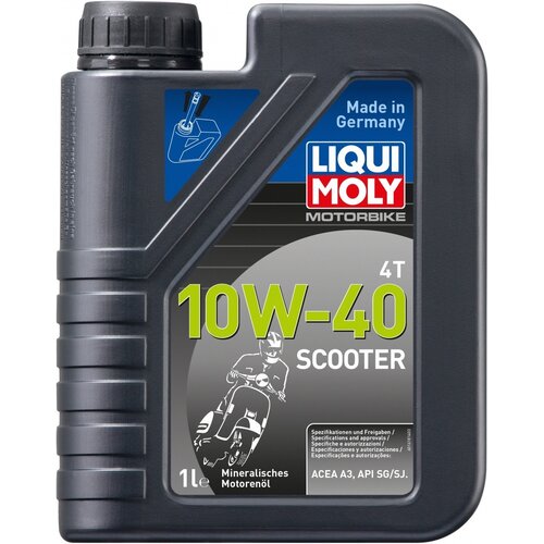 Liqui Moly 4T 10W-40 Scooter, Minerale, ACEA A3, API Sg, API Sj