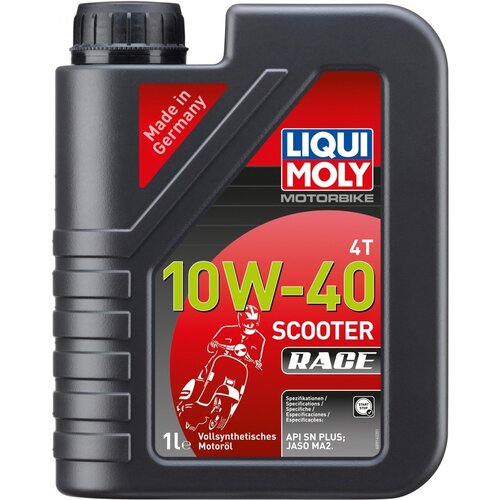 Liqui Moly 4T 10W-40 Scooter Race, 100% synthetisch, API SP, JASO MA2