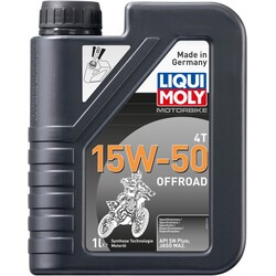 4T 15W-50 Offroad, 100% synthèse, API SP, JASO MA2