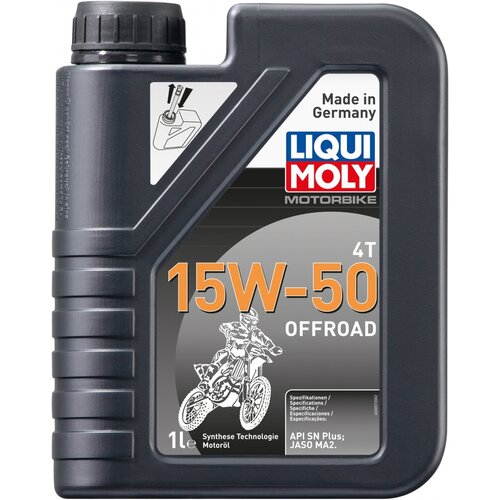 Liqui Moly 4T 15W-50 Offroad, 100% synthèse, API SP, JASO MA2