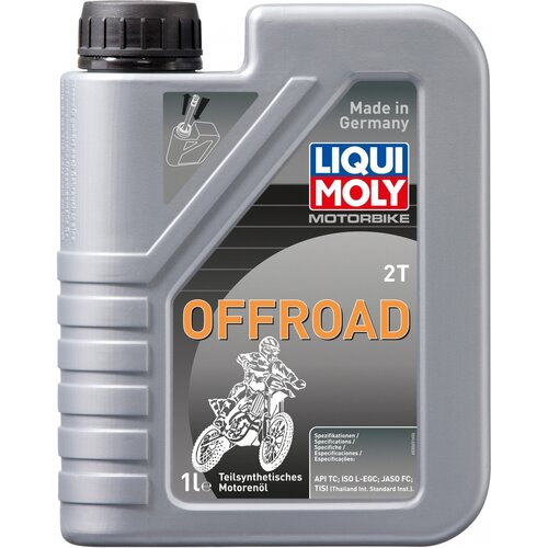 Liqui Moly 2T Offroad, Semi Synthetisch, API Tc, ISO, JASO Fc
