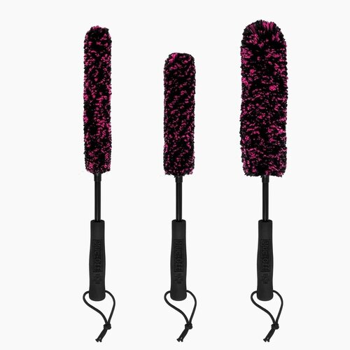 Muc-Off Microfibre Brush Set with Ergonomic Foam Handles