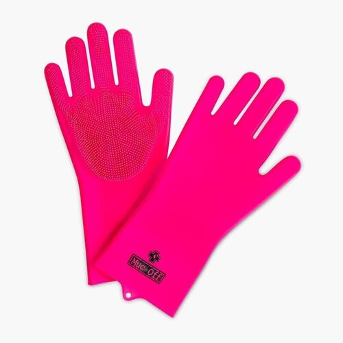 Muc-Off Scrubber Gloves L - Durable Silicone