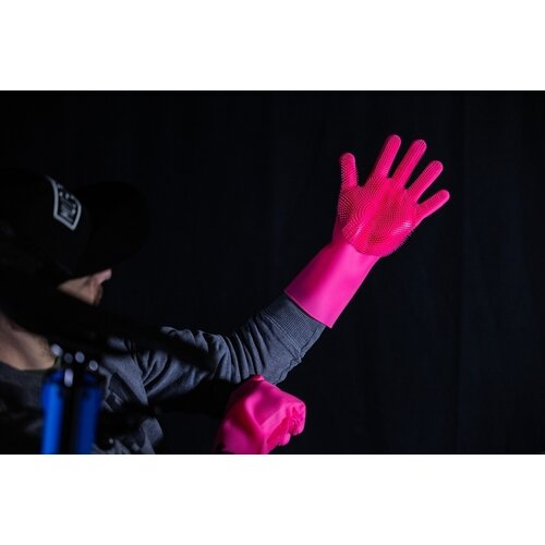 Muc-Off Scrubber Gloves L - Durable Silicone