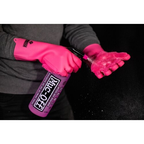 Muc-Off Scrubber Gloves L - Durable Silicone