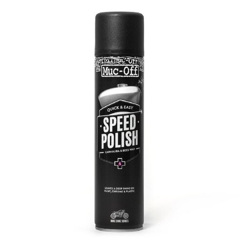 Muc-Off Speed Polish Spray 400ML X12 with Carnauba and Beeswax