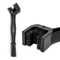 Brosse à chaîne avec têtes de brosse doubles