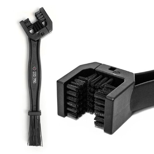 Muc-Off Brosse à chaîne avec têtes de brosse doubles