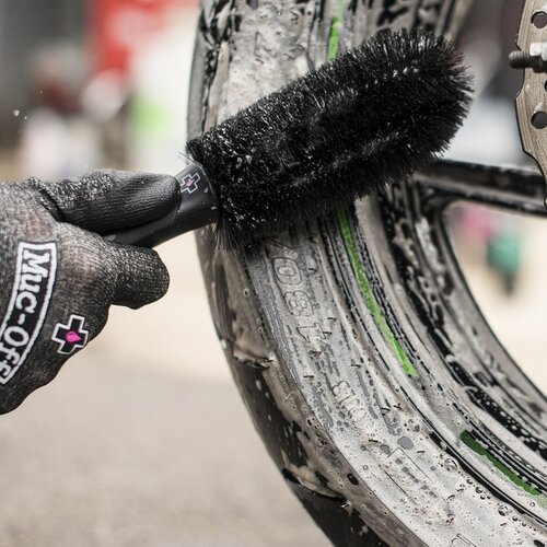 Muc-Off Brosse Roue & Composants avec Poignée Antidérapante