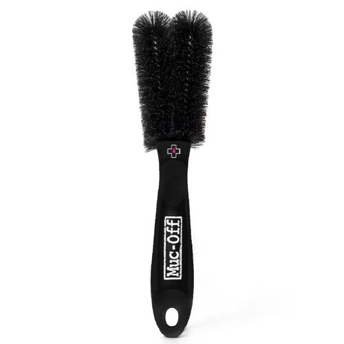 Muc-Off 2 Prong Borstel met Verstelbare Dubbele Koppen