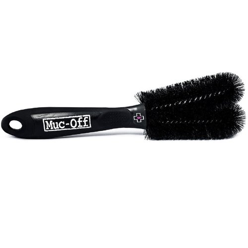 Muc-Off Brosse 2 Prong avec Têtes Jumelles Réglables