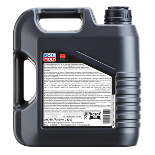 Liqui Moly Motorbike 4T 10W-50 Street, Teilsynthetisch, API SP, JASO MA2