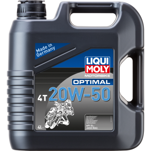 Liqui Moly Motorbike 4T 20W-50 Optimal, Mineralisch, API SL, JASO MA2