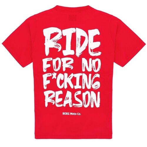 Roeg Kane Plain T-Shirt Red