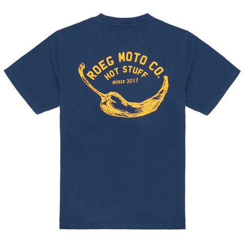 Roeg Pepper T-shirt Blu Marino