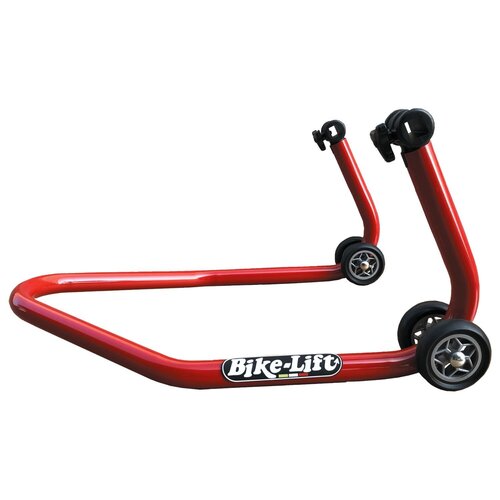 Bike-Lift RS17 Rood Poedergecoat Stalen Paddockstand Achterwiel
