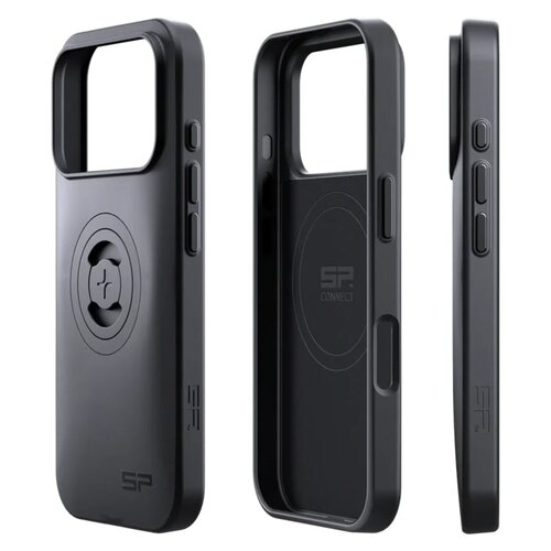 SP Connect SPC+ Funda de teléfono para iPhone 17 Pro Max - Funda protectora de 3 capas más fina, compatible con carga inalámbrica MagSafe