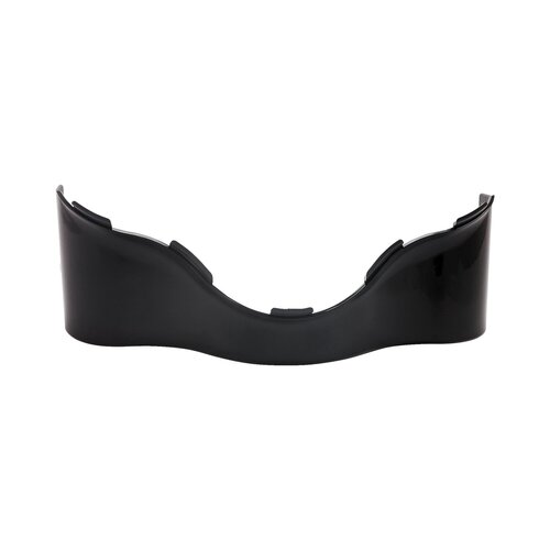 Jupe de garniture inférieure extérieure de carénage Batwing en Noir