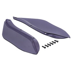Kuipdeflectorset, Dark Smoke Polycarbonaat voor Batwing Kuipen (OEM 57740-05)