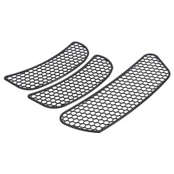 Front Fairing Mesh Vent Screen Grills Black