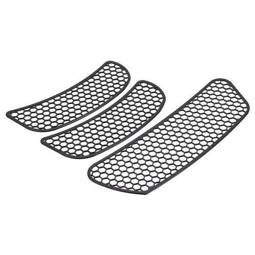 Frontverkleidung Mesh-Lüftungsgitter Schwarz