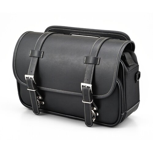 Daytona Alforja Universal 9L con Funda para Lluvia y Portabotellas - Izquierda o Derecha