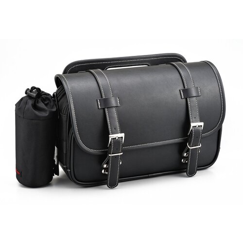 Daytona Universal Saddlebag 9L with Rain Cover and Bottle Holder - Left or Right Use