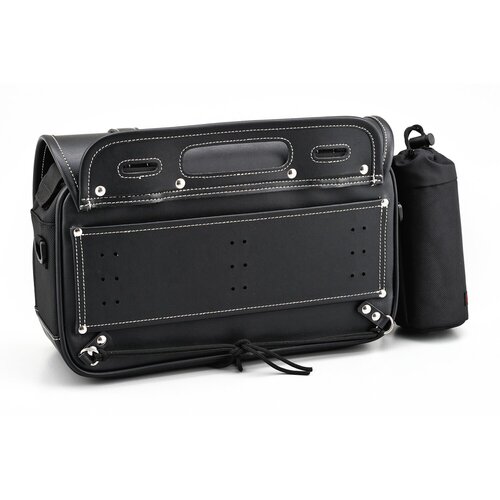 Daytona Alforja Universal 9L con Funda para Lluvia y Portabotellas - Izquierda o Derecha