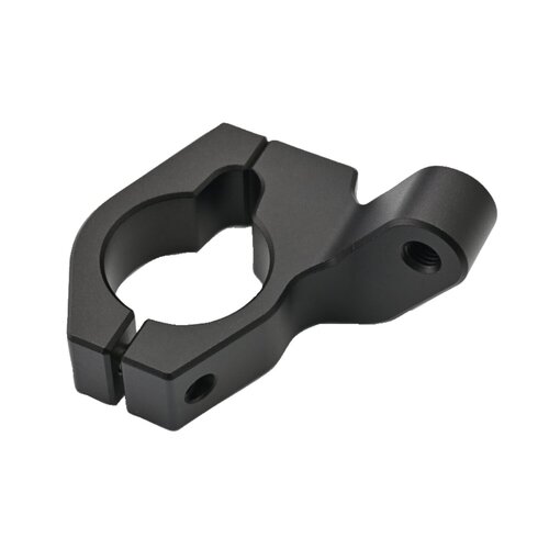 Daytona Kit Ammortizzatore di Sterzo Regolabile Nero Anodizzato in Alluminio con Kit di Montaggio