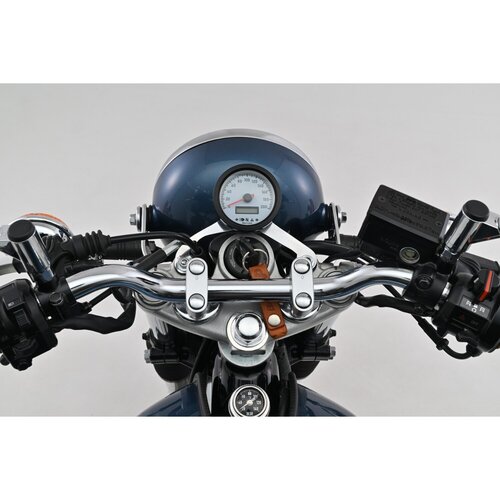 Daytona Velona 60-WP 60mm Speedometer with White Face, Digital Tachometer and LCD Display