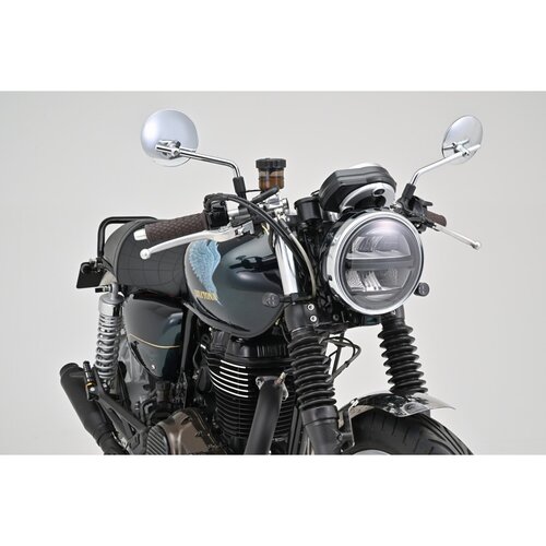 Daytona D-light Sol2 Mini Intermitentes LED, Smoke Lens, Homologado ECE, Montaje M8, Cuerpo de Aleación de Zinc Negro