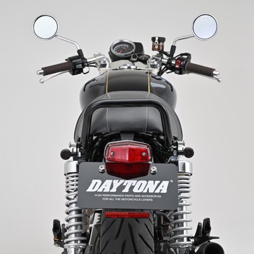 Daytona D-light Sol2 Mini LED Turn Signals, Smoke Lens, ECE Approved, M8 Mount, Black Zinc Alloy Body