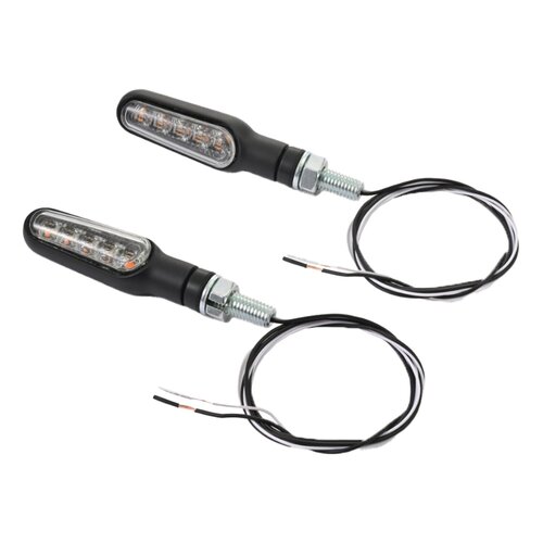 Daytona D-Light Classic Zwart Aluminium LED Knipperlichtenset