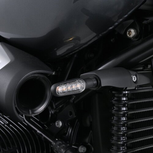 Daytona D-Light Classic Zwart Aluminium LED Knipperlichtenset