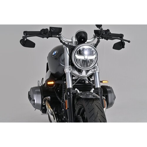 Daytona Kit de Clignotants LED D-Light Classic Noir en Aluminium
