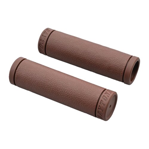 Daytona 1" Grippy Grip Set KAWA Marrón - Puños de manillar Dual Compound de 125mm para área de agarre de 1" (25,4mm)